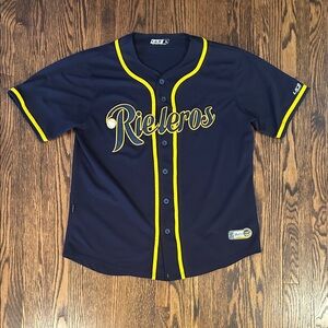 Aguascalientes Rieleros Mexican Baseball League Jersey